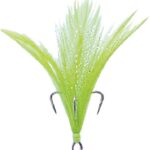 ANZUELO MUSTAD TRIPLE CHATREUSE CON PLUMILLA