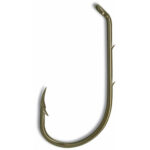 ANZUELO RECTO MUSTAD ARQUEADO DE BRONCE C/BARBILLA