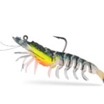 Cebos de camarones suaves y realistas - 8cm, 8g