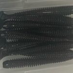 INDIVIDUAL PES DE GOMA supercontinente con anillo de impacto, cebos de plástico suaves de 63mm, 80mm y 97mm, Swimbait, Jigging, cebos artificiales.