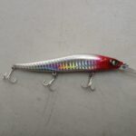 Señuelo duro de agua profunda, cebo de 2 tamaños, Jerkbait Minnow para pesca de Lucio, Wobbler, flotante, Jerk Bait - 13.5 cm, 14.7 g