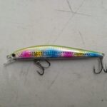 Señuelo de Pesca de pececillo suspendido, Jerkbait magnético, manivela, cebo Artificial - 11.4 cm, 13 g
