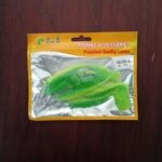 Pez de goma cebo de gusano suave de silicona, señuelo para aparejos de pesca de mar o agua dulce, 9 cm (c/u)