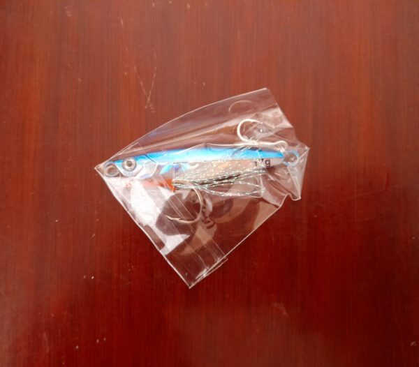 Señuelos de pesca con plantilla de metal – 17 g (Individual)