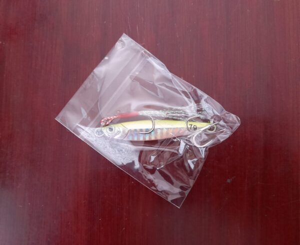 Señuelos de pesca con plantilla de metal – 17 g (Individual)