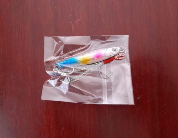 Señuelos de pesca con plantilla de metal – 17 g (Individual)