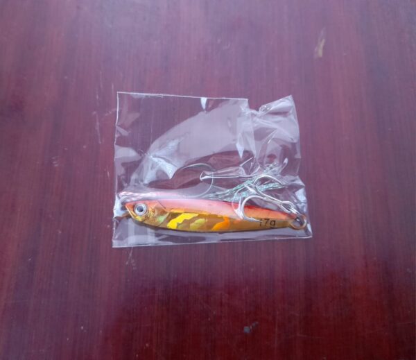 Señuelos de pesca con plantilla de metal – 17 g (Individual)