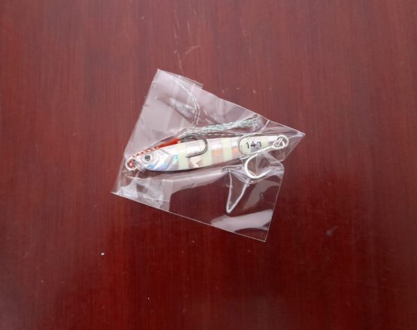 Señuelos de pesca con plantilla de metal – 14 g (Individual)