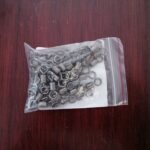 (10 pzs.) Paquete de bolas giratorias de pesca, rodamiento con anillos de presión de seguridad - 25 mm, 71 kg