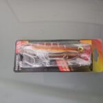 Señuelo de pesca Popper cebo Artificial duro con 2 anzuelos triples - 13cm 43g
